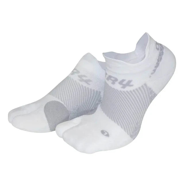 OS1st BR4 Bunion Relief Sock (Split Toe) White