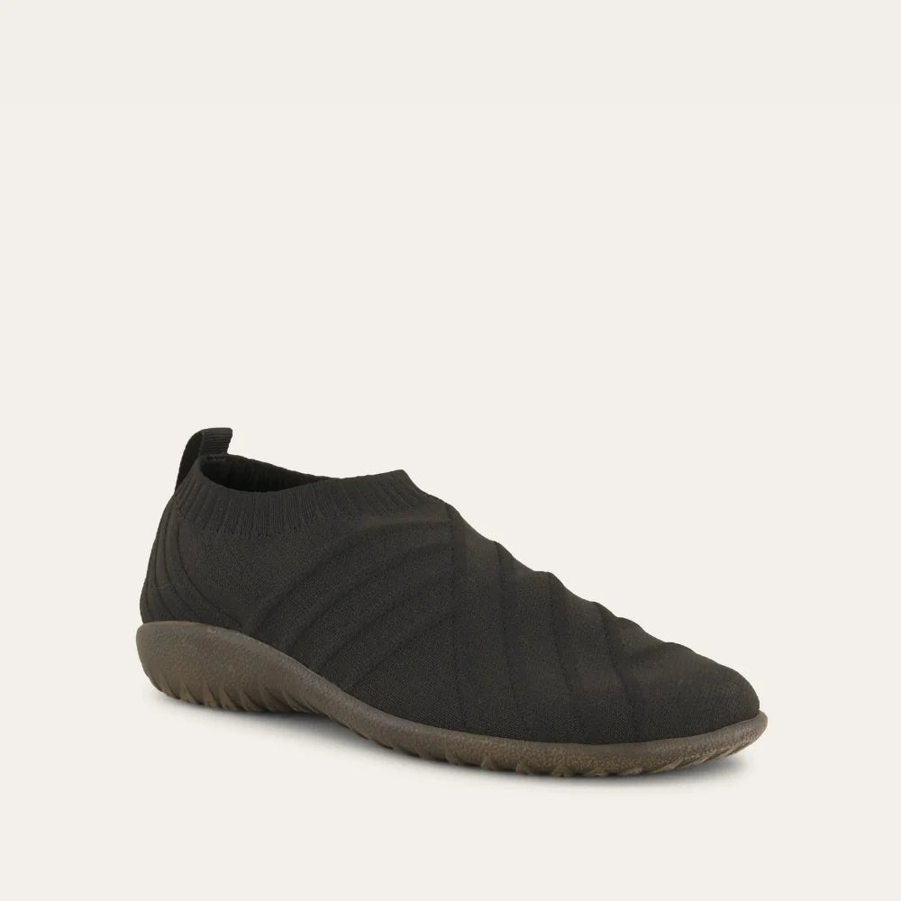 Naot Okahu Black Knit