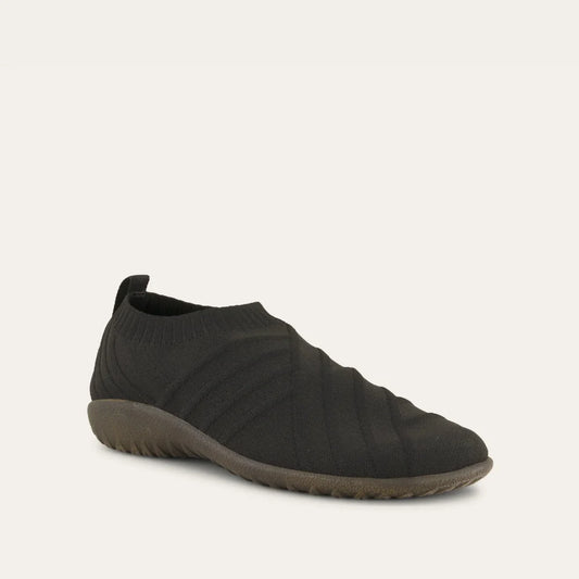 Naot Okahu Black Knit