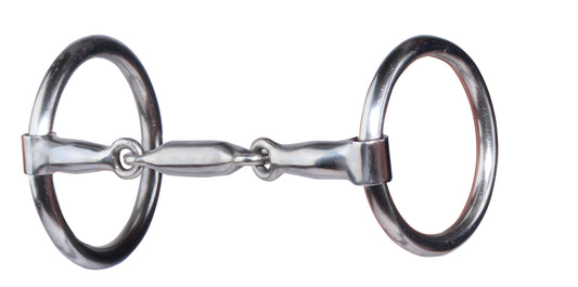 Professionals Choice O Ring Three Piece Snaffle