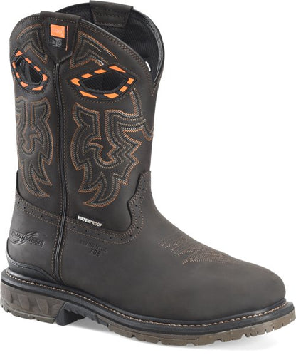 Phantom Rider Bruner Dark Brown Composite Toe Metguard Waterproof EH