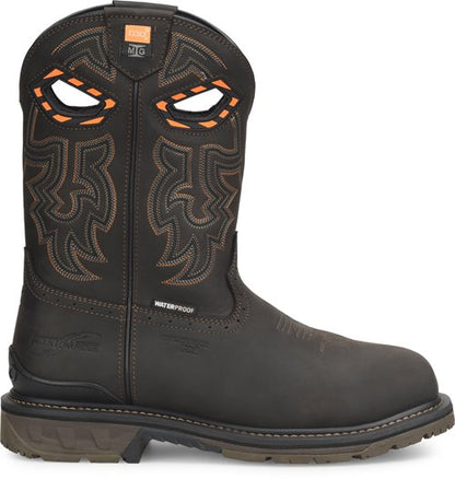 Phantom Rider Bruner Dark Brown Composite Toe Metguard Waterproof EH