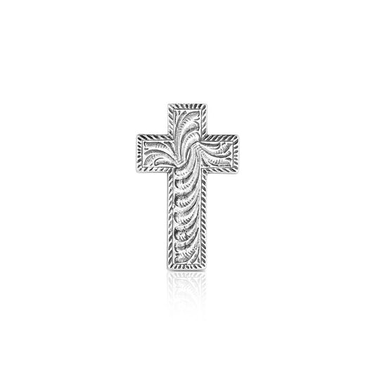 Montana Silversmith Engraved Cross Hat Pin