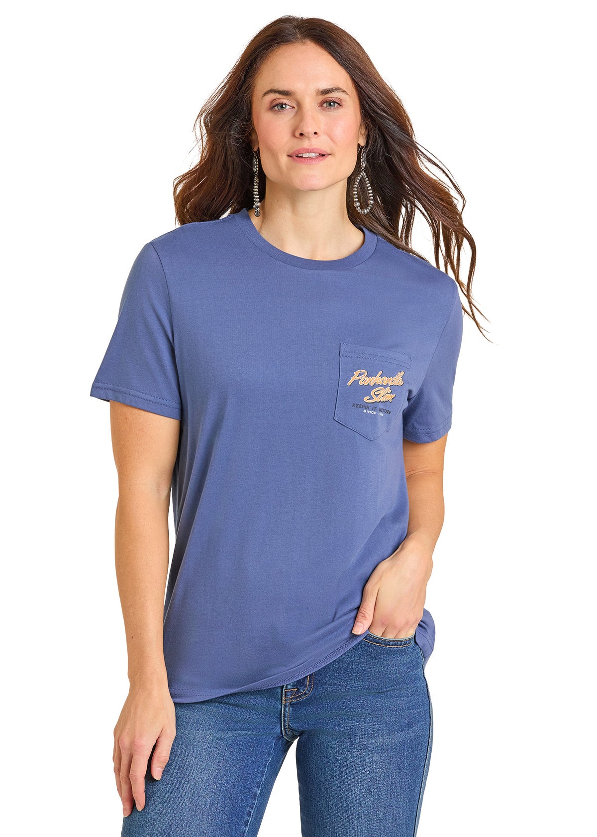 Panhandle Slim Indigo Graphic Tee