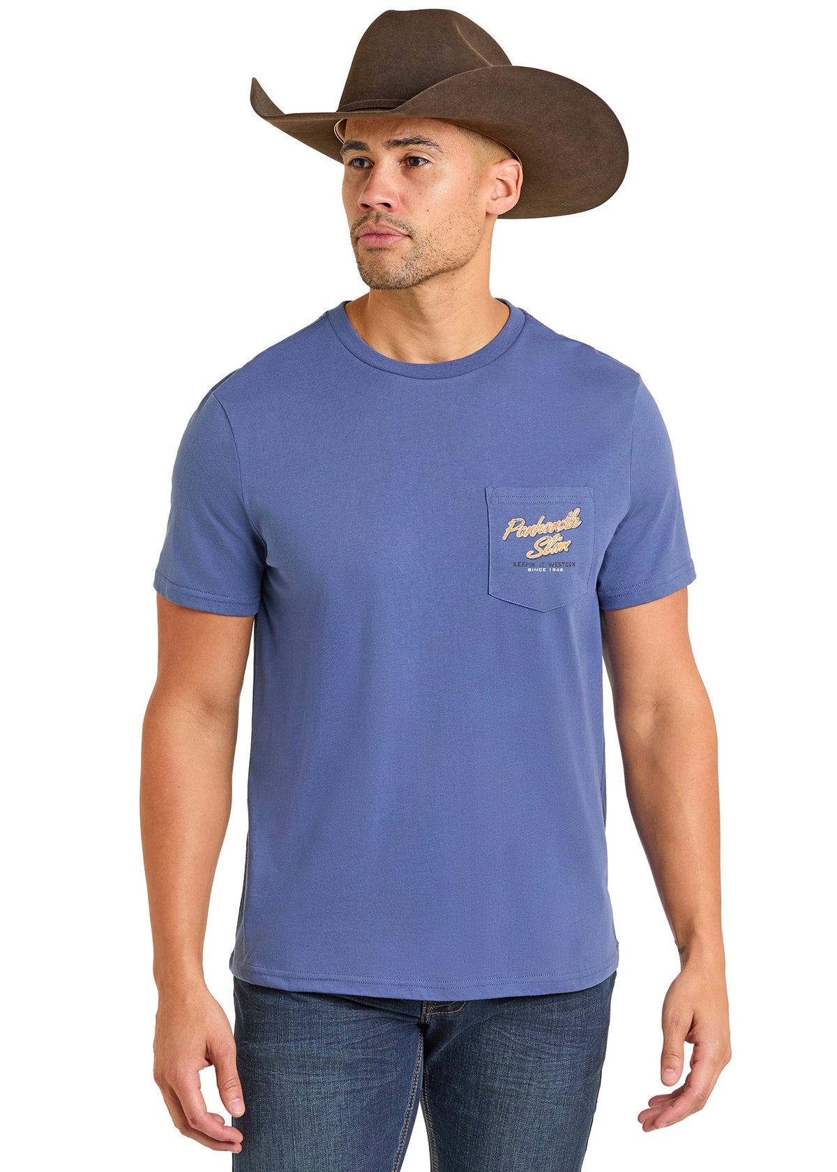 Panhandle Slim Indigo Graphic Tee