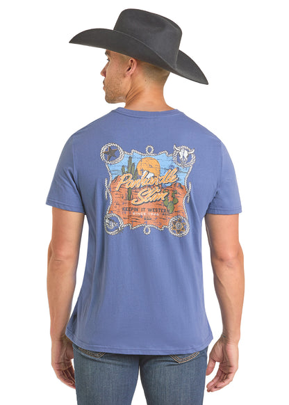 Panhandle Slim Indigo Graphic Tee