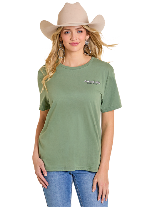 Panhandle Slim Don't Be an Ass Tee Hunter Green