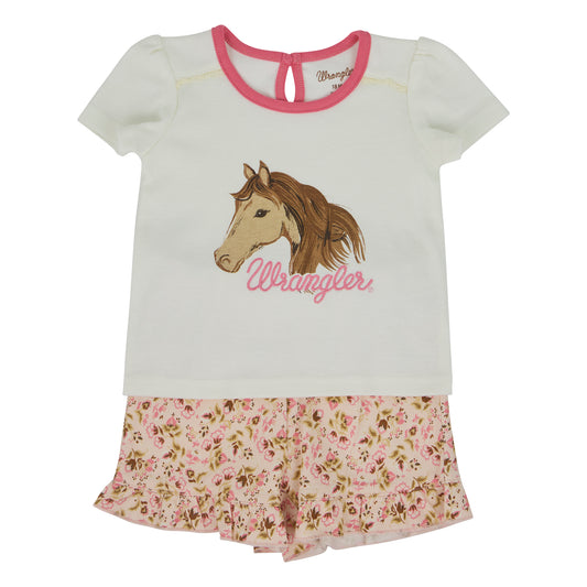 Wrangler Horse Short Set