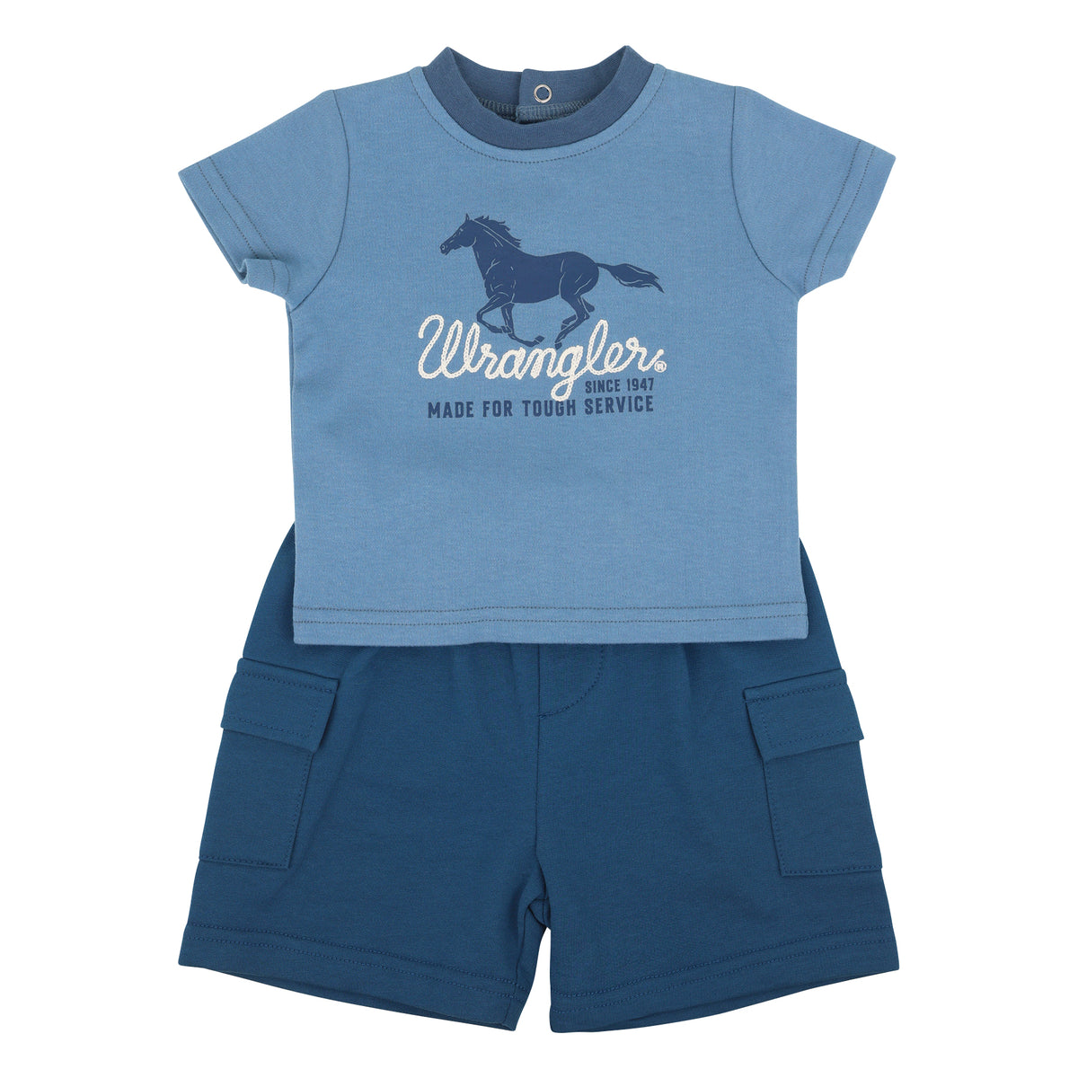 Wrangler Running Horse Short Set