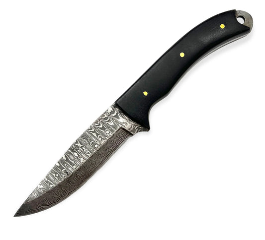 Red Deer 8.5" Damascus Hunting Knife