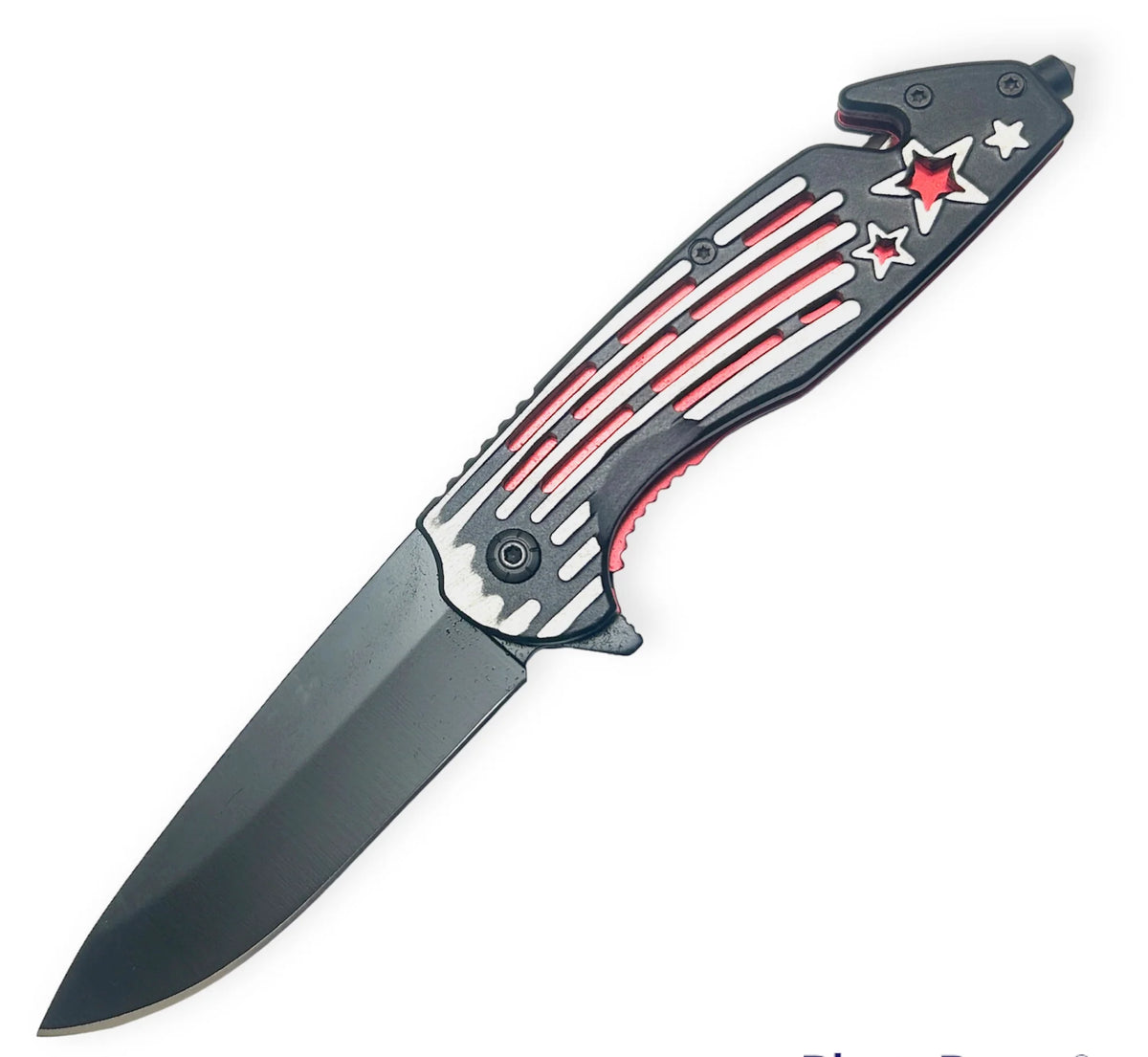 Tiger USA Stars Knife Red