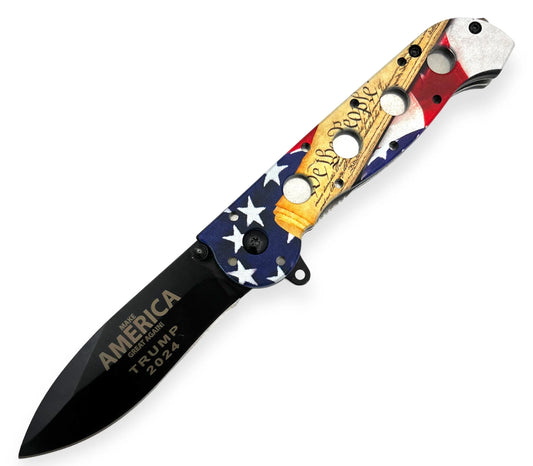 Tiger USA Flipper We The People Knife