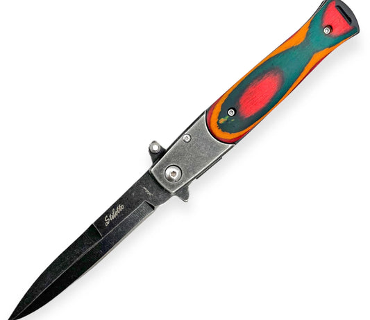 Tiger USA Stiletto Multi Color Handle