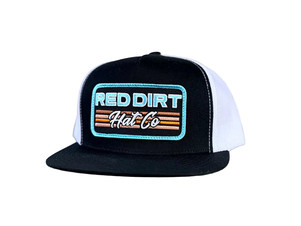 Red Dirt Between the Lines Black/White