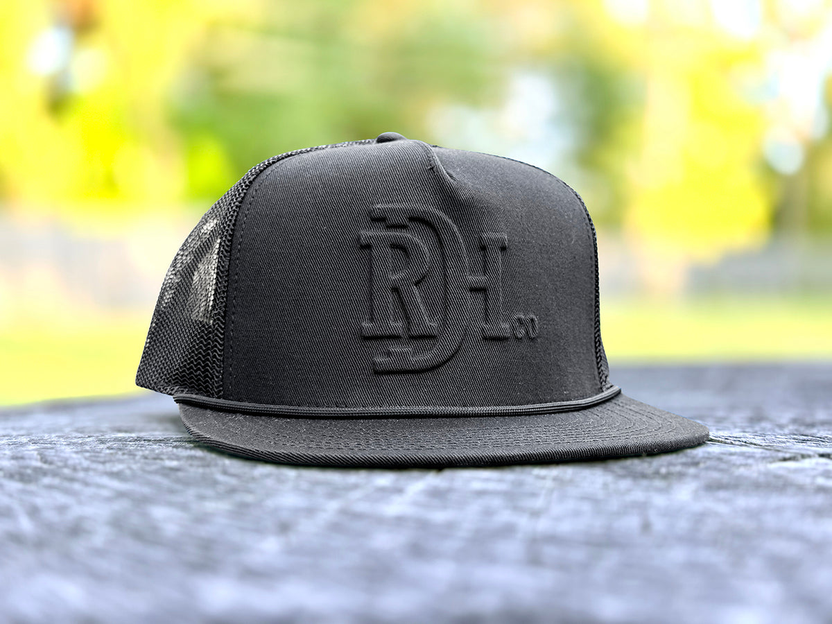 Red Dirt The Brand Hat Black