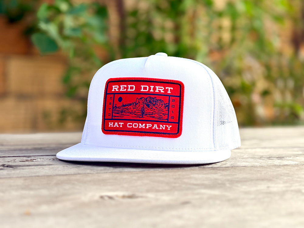 Red Dirt Mesa White All Over Hat
