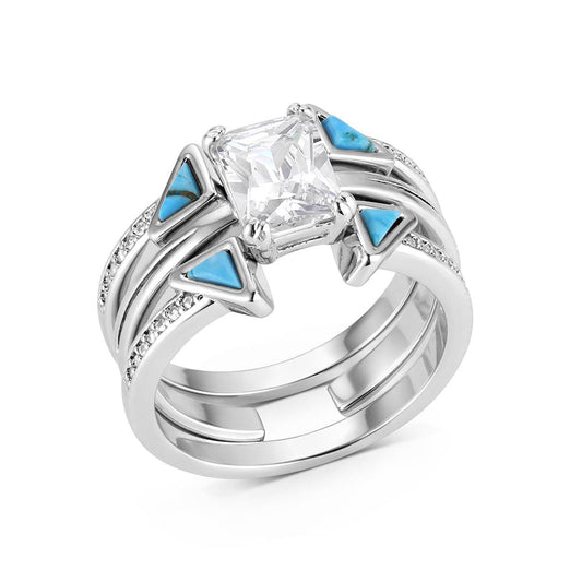 Montana Skyline Stack Ring Set