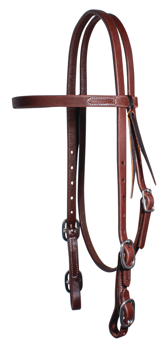 Professional's Choice Ranch Browband Buckle Cheek Heavy Oil Headstall