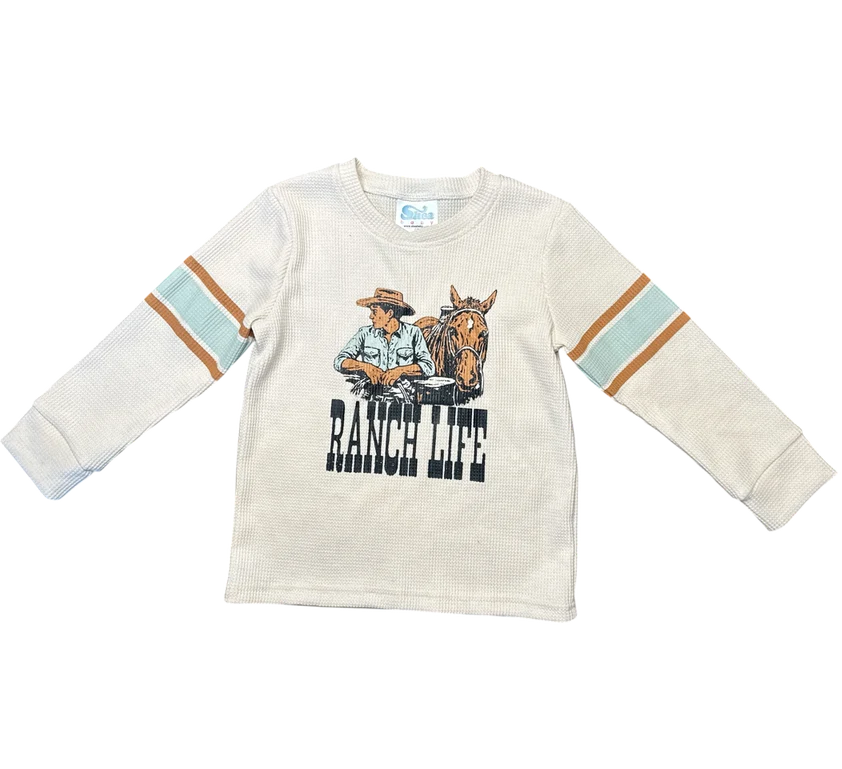 Shea Baby Ranch Life Long Sleeve Graphic Tee
