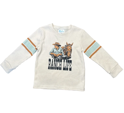 Shea Baby Ranch Life Long Sleeve Graphic Tee