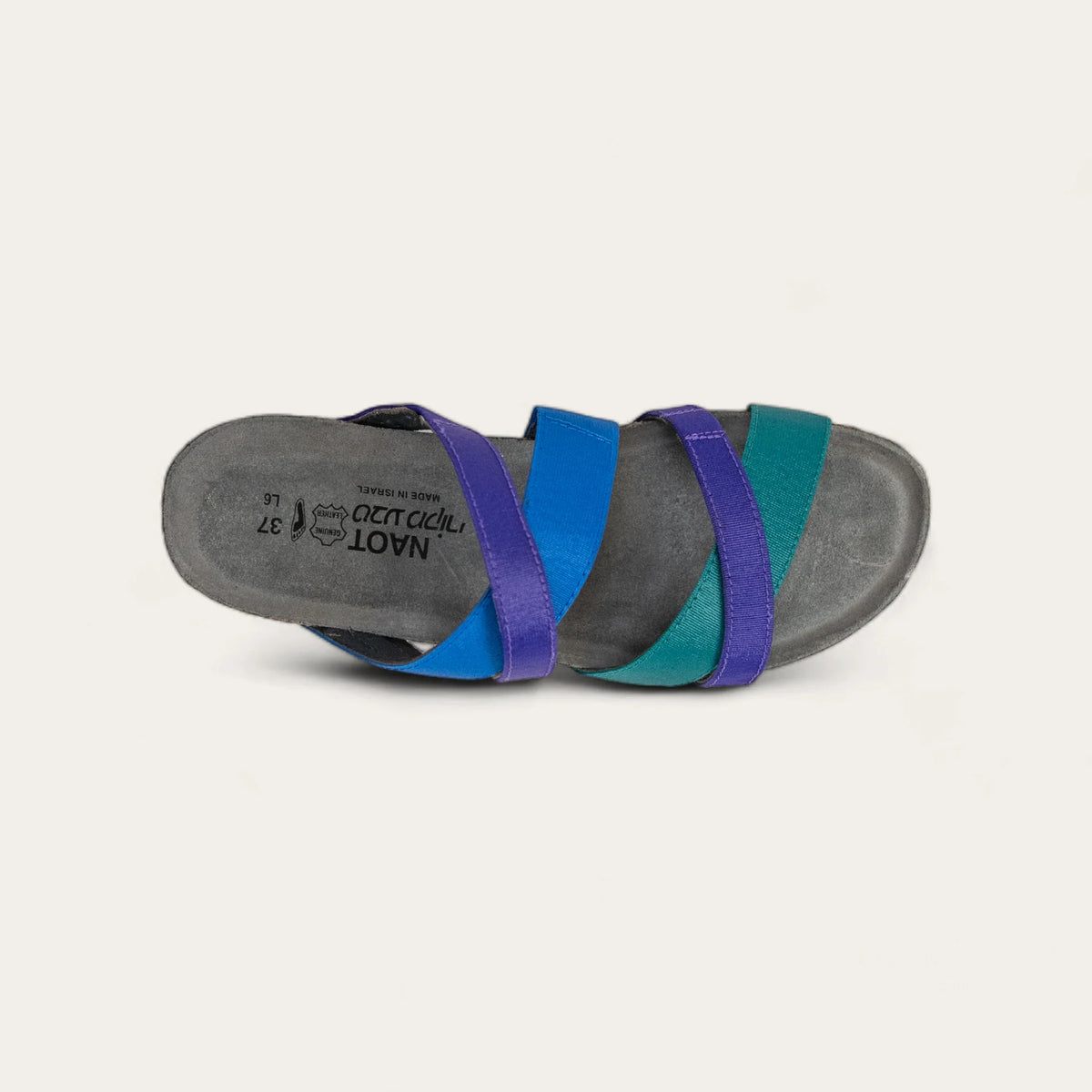 Naot Roxanna Aqua Blue Purple Stretch