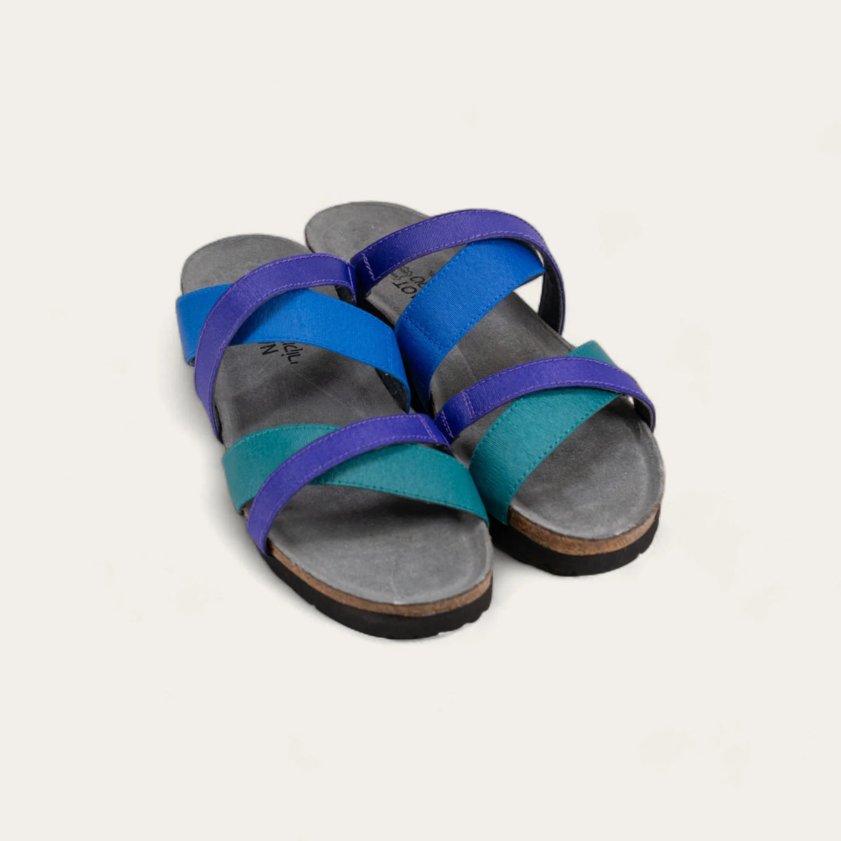 Naot Roxanna Aqua Blue Purple Stretch