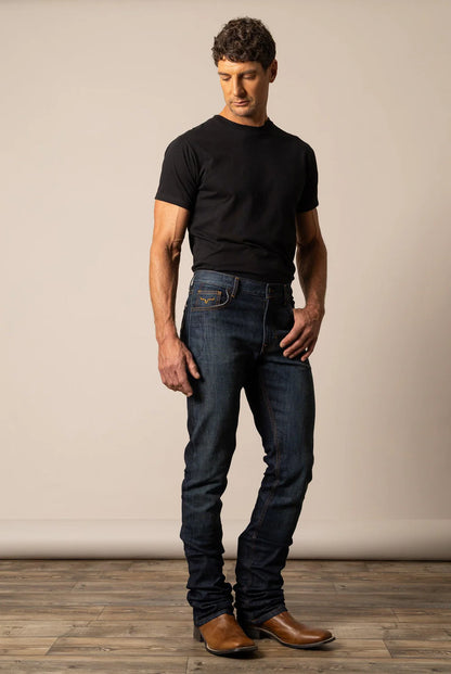 Kimes Roger Modern Boot Cut Dark Wash