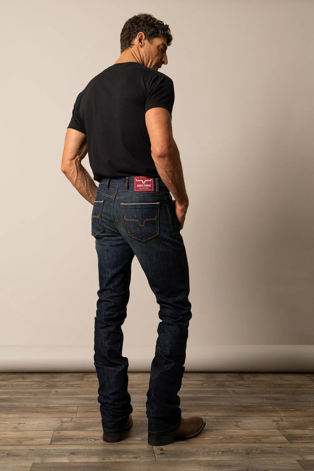 Kimes Roger Modern Boot Cut Dark Wash