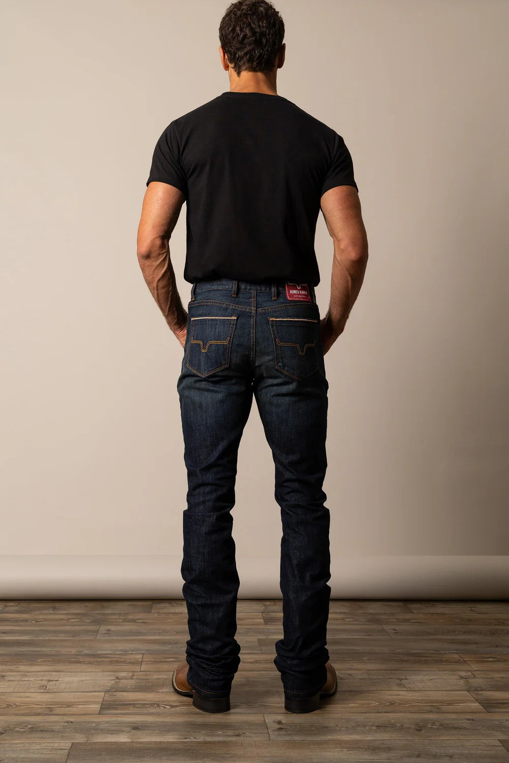 Kimes Roger Modern Boot Cut Dark Wash