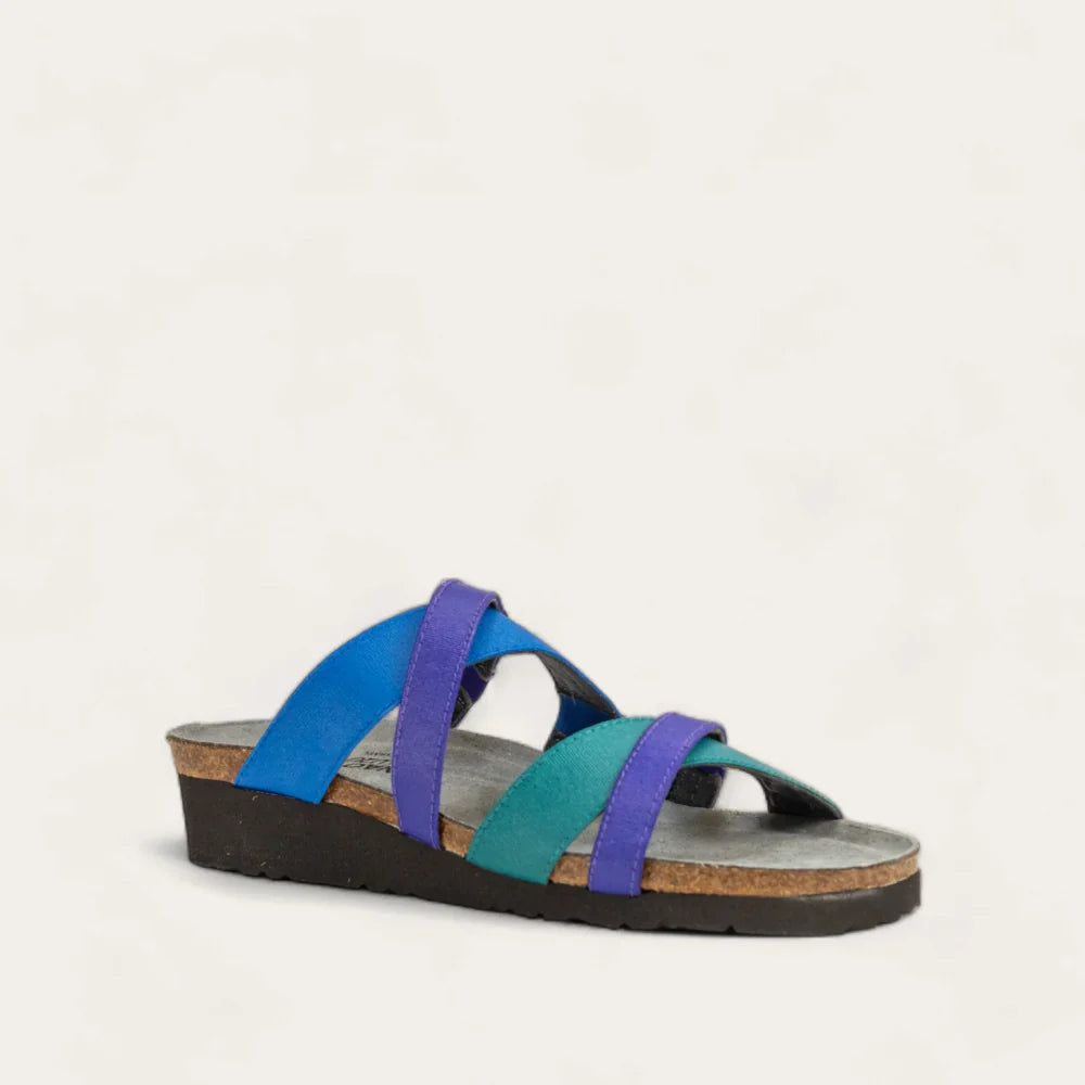 Naot Roxanna Aqua Blue Purple Stretch