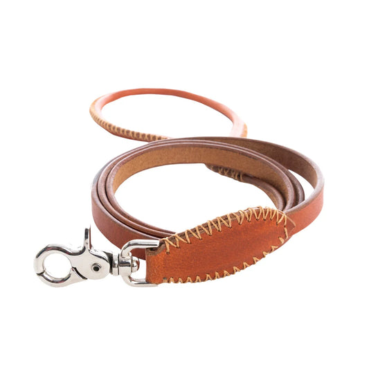 Myra Exploradora Dog Leash in Caramel