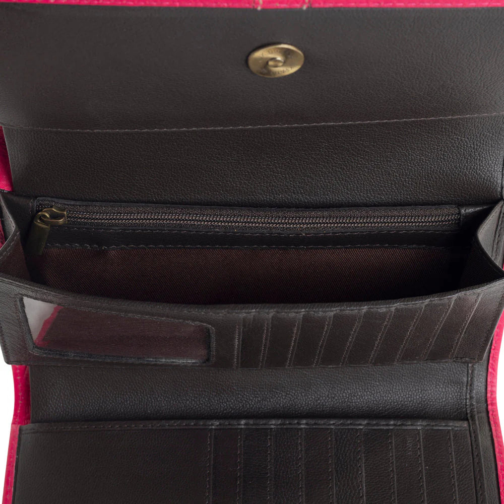 Myra Vista Sonora Wallet In Magenta