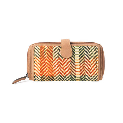 Myra Harvest Chevron Multicolor Wallet