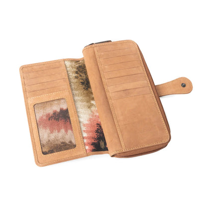 Myra Harvest Chevron Multicolor Wallet