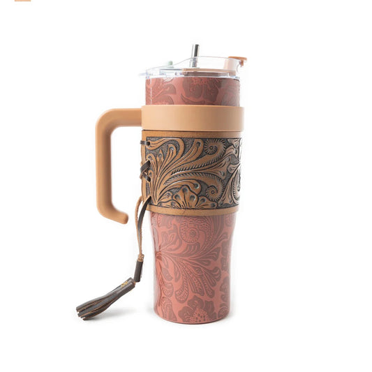 Myra Wide Wyoming Tumbler in Brown