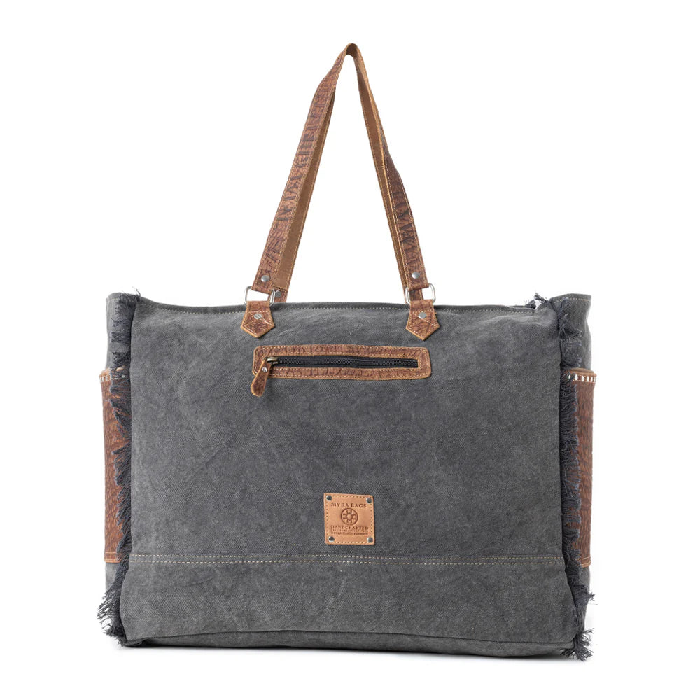 Myra Saddle Belle Weekender Bag In Wild Clay