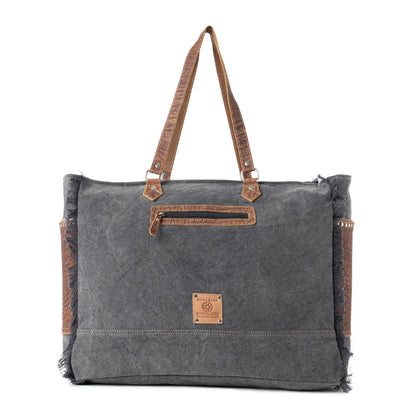 Myra Saddle Belle Weekender Bag In Wild Clay