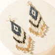 Myra Cheyenne Fringe Earrings in Gold Dust