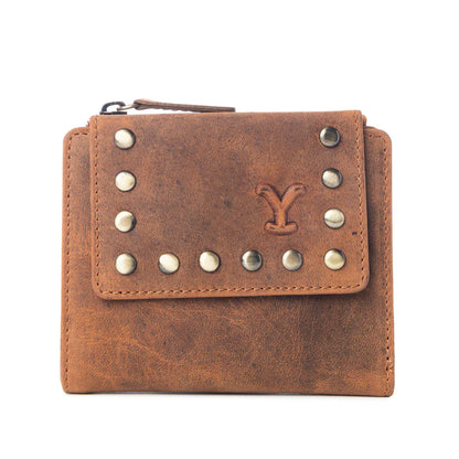 Myra Yellowstone Westmere Studded CC Holder Amber