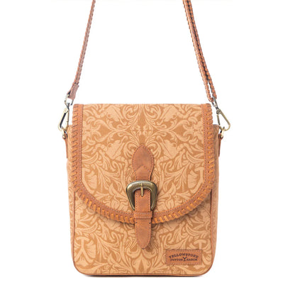 Myra Yellowstone Rodeo Riverbend Weaved Buckle Bag