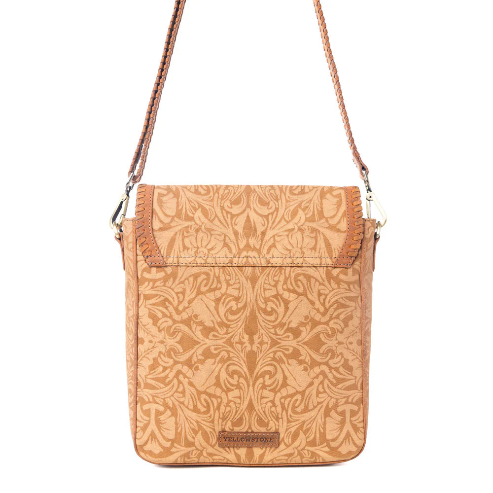 Myra Yellowstone Rodeo Riverbend Weaved Buckle Bag