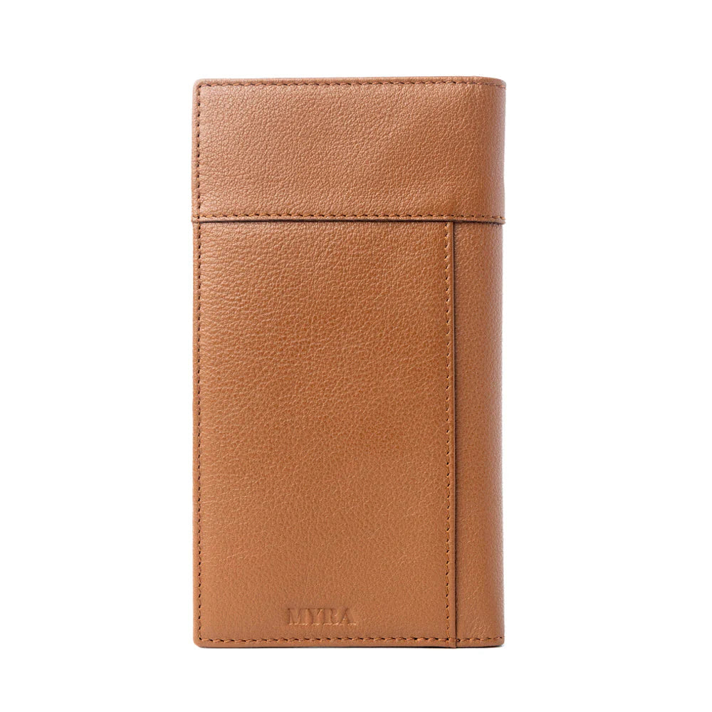 Myra Rustler’S Pride Leather Wallet For Men Wildhide Oak