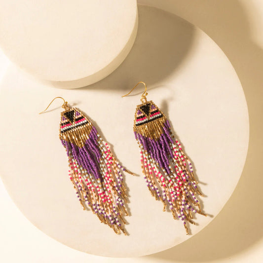 Myra Fiesta Fringe Earrings