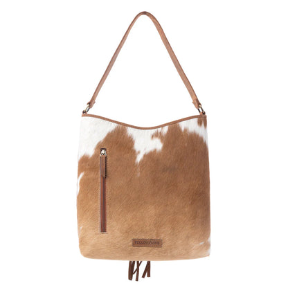 Myra Yellowstone Tawny Ridge Handtooled Hairon Concealed Carry bag