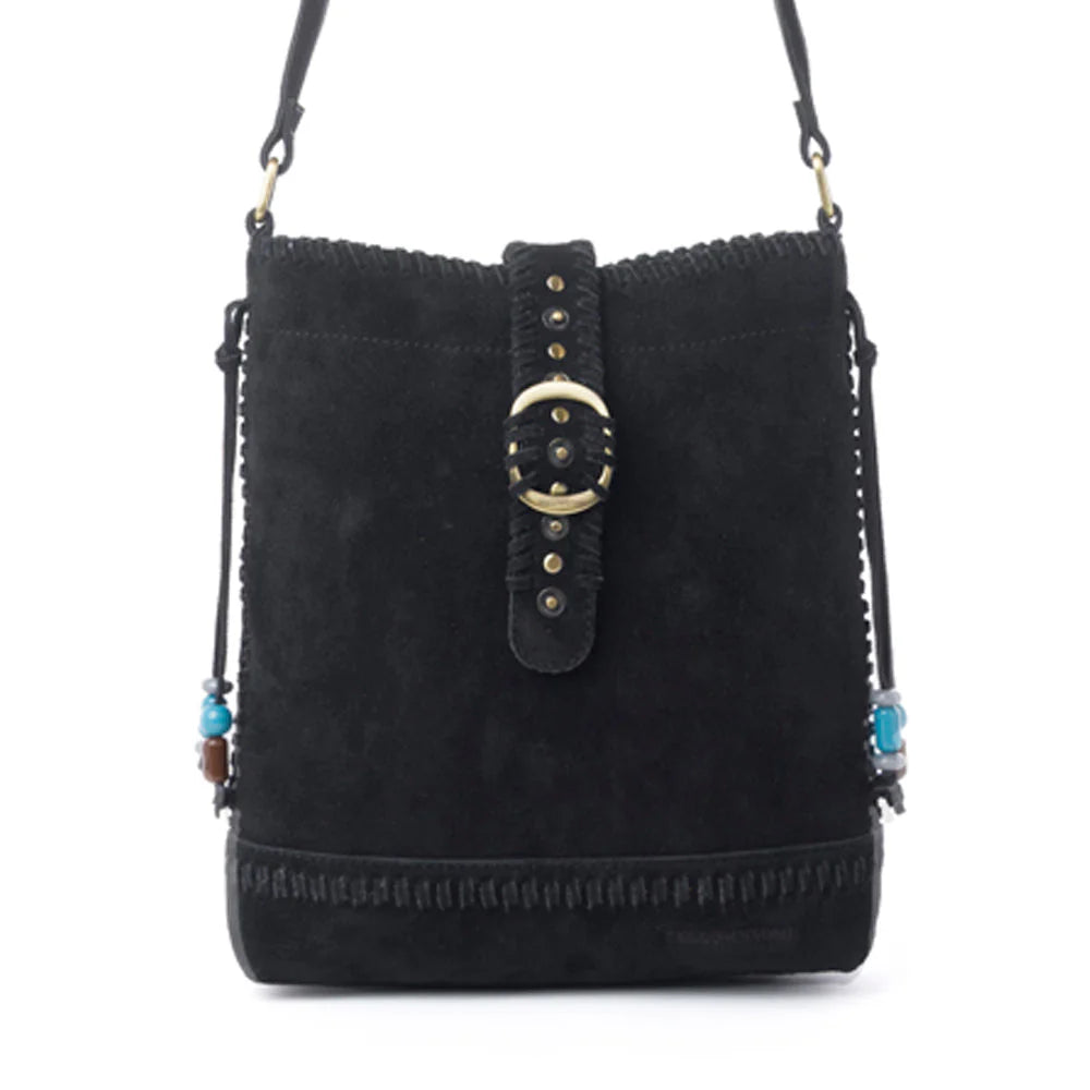 Myra X Yellowstone Stonecrest Suede Concealed Carry Charcoal Black