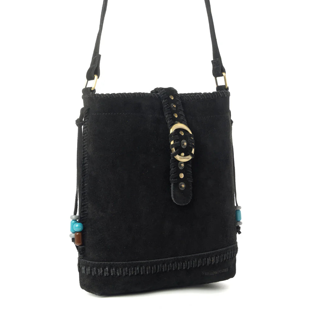 Myra X Yellowstone Stonecrest Suede Concealed Carry Charcoal Black