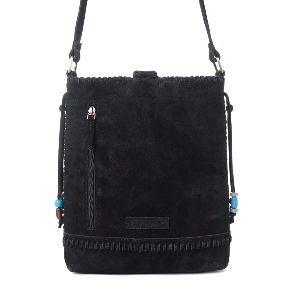 Myra X Yellowstone Stonecrest Suede Concealed Carry Charcoal Black