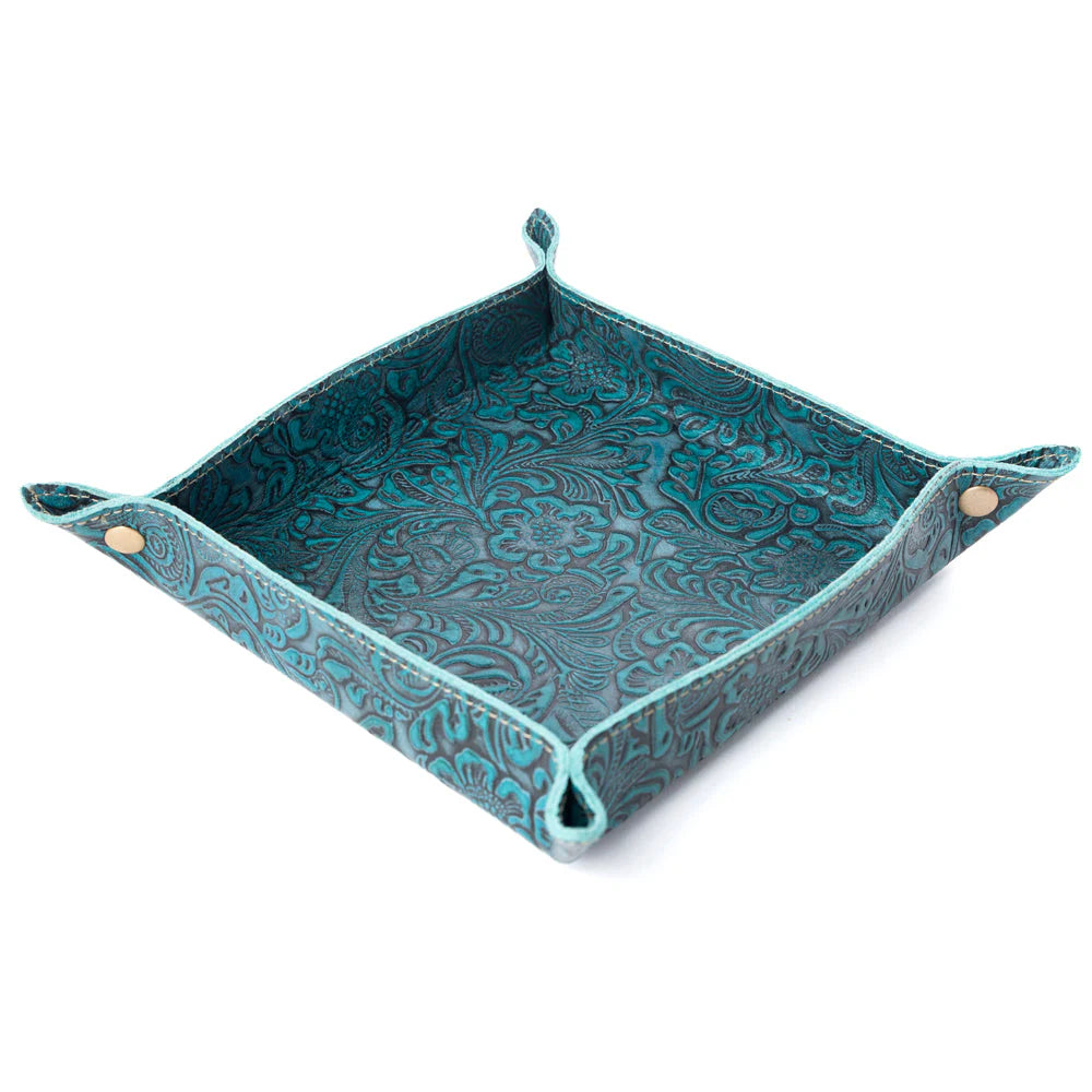 Copperwind Leather Tray Clay Horizon