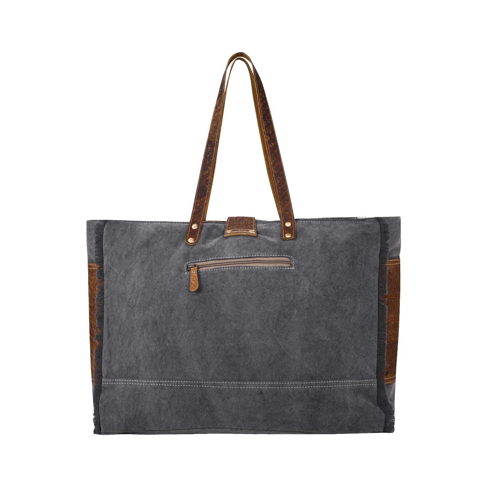 Myra Asher Canvas And Hairon Bag