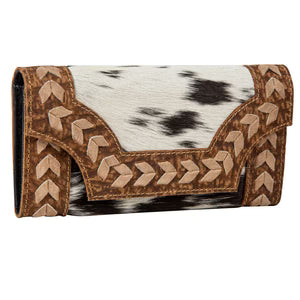 Myra Glenrose Stitch Accent Wallet